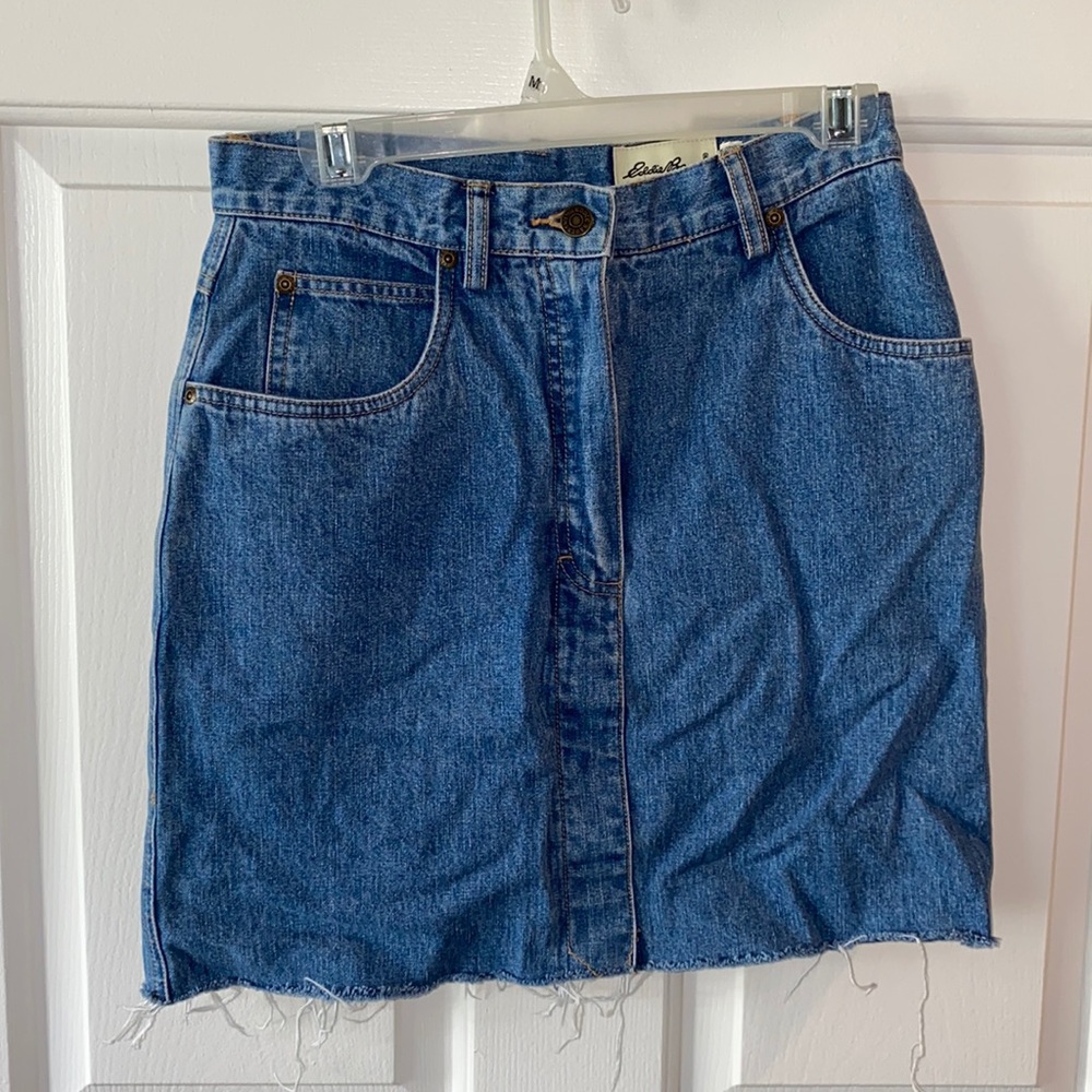 Jean skirt